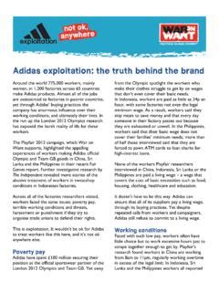 adidas london 2012 rot|war on want adidas scam.